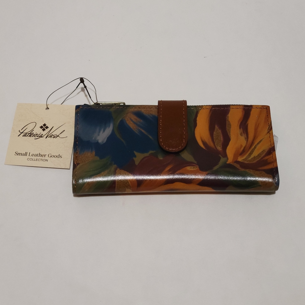 Patricia Nash Multicolor Leather Wallet